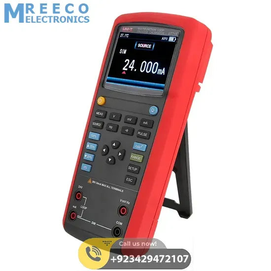 UNI-T UT715 Multifunction Loop Process Calibrator - Back View