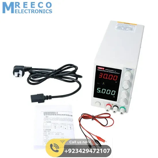 UNI-T UTP3315TFL-II 30V 5A Variable DC Power Supply - Top View