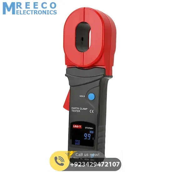 UNI-T UT276A+ Clamp Earth Ground Tester - Back View
