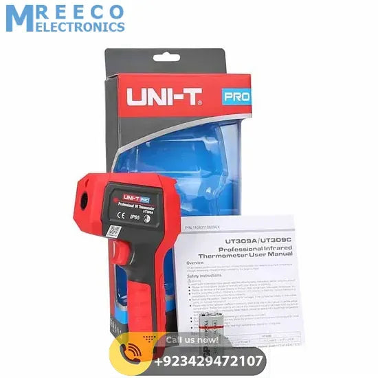 UNI-T UT309A Professional Infrared Thermometer - Top View