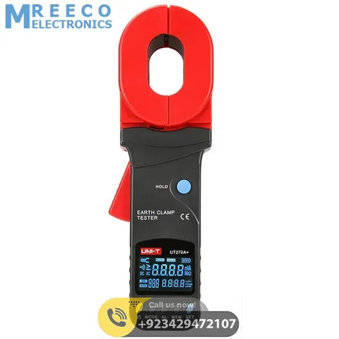 UNI-T UT278A+ Clamp Earth Ground Tester - Front View