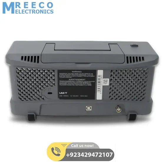UNI-T UTD2052CL+ Digital Storage Oscilloscope 2 Channel - Back View