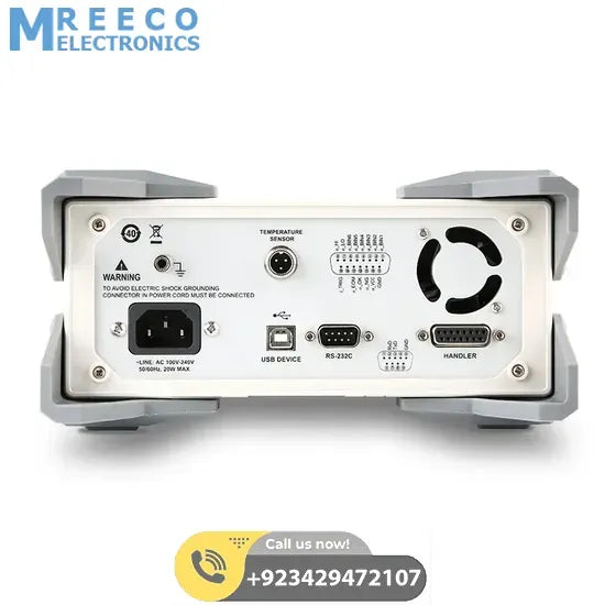 UNI-T UT3516 DC Resistance Tester Microohmmeter - Side View