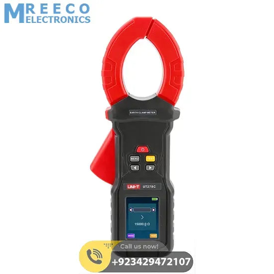UNI-T UT278C Ground Pile Clamp Earth Resistance Tester - Front View