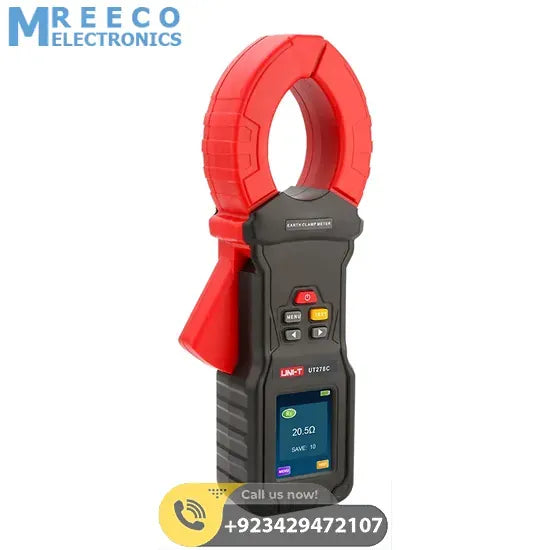 UNI-T UT278C Ground Pile Clamp Earth Resistance Tester - Back View