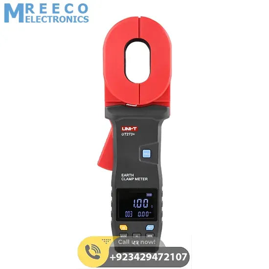 UNI-T UT273+ Clamp Earth Resistance Tester - Front View