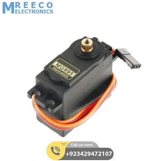 MG996R Metal Gear Servo Motor 360 Degree MG946 Servo Motor For Arduino - Back View
