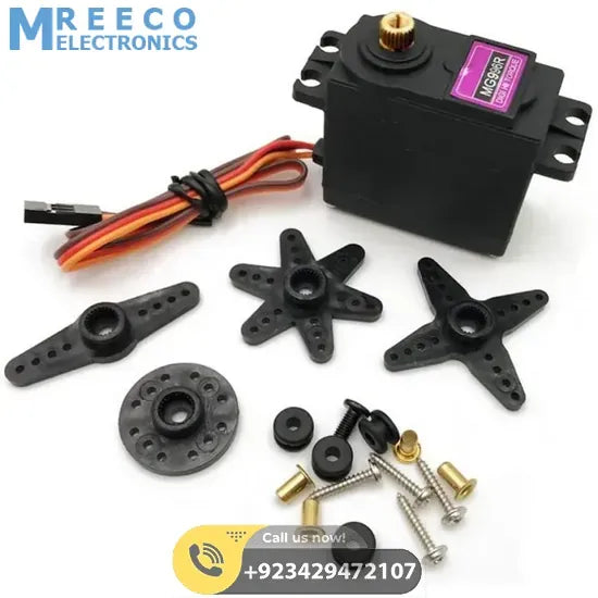 MG996R MG996 Servo Motor 180 Degree - Front View