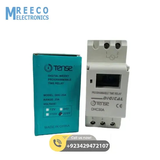 DHC30A Weekly Programmable Timer Tense in Pakistan - Top View