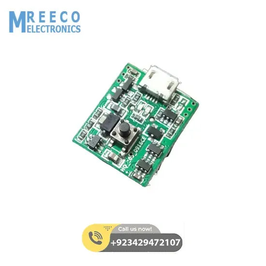 5V 1A Power Bank Charger Step Up Boost Charging Circuit Module Lithium Battery DIY Power Bank Module - Side View