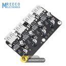 MH-KC24 4-Channel DC-DC Buck Converter with QC3.0 Fast Charging - 6-32V to 3V/5V/9V/12V/24V - Front View