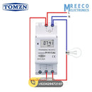 TOMZN AHC30A Weekly Programmable Digital TIME SWITCH in Pakistan - Back View