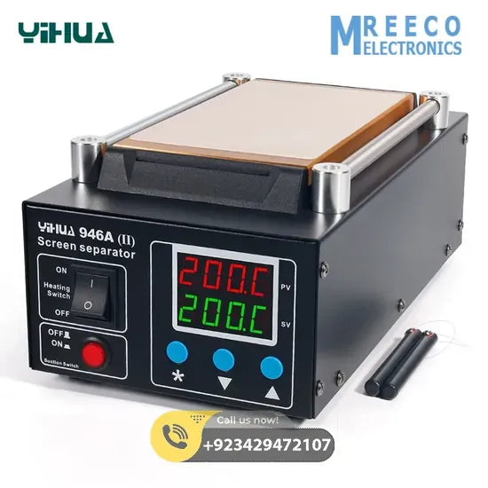 YIHUA YH 946A II LCD Touch Screen Glass Separating Machine - Front View