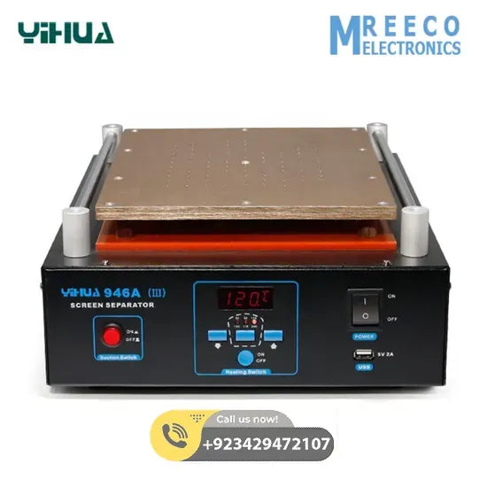 Yihua YH 946A III Digital LCD Touch Screen Glass Separating Machine - Front View