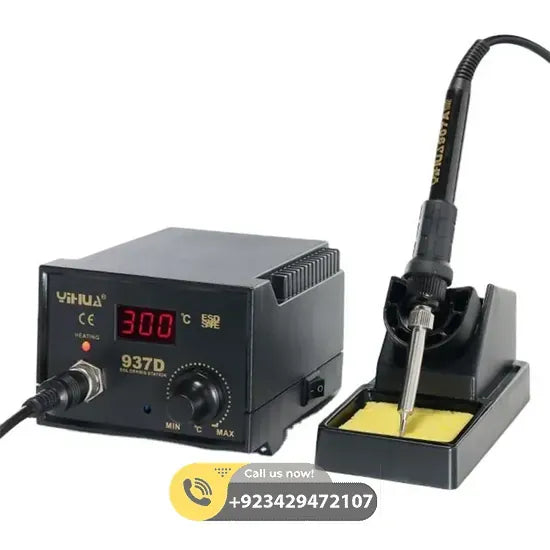 High Power Digital Soldering Station 60W YIHUA YH 937D - Front View