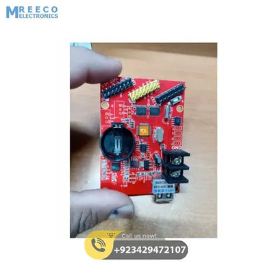 HD-W60 LED Control Card with Wifi LED controller card - Side View