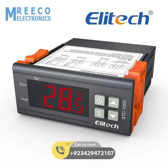 STC-1000 Thermostat Temperature Controller Aquarium Elitech in Pakistan - Back View