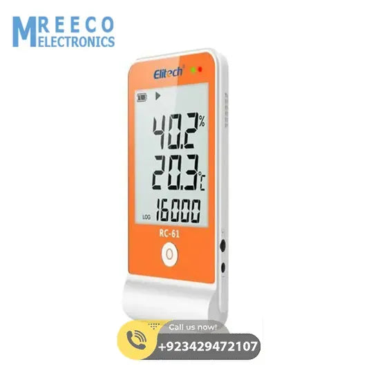 RC-61 Multi Use Temperature And Humidity Data Logger Elitech in Pakistan - Side View