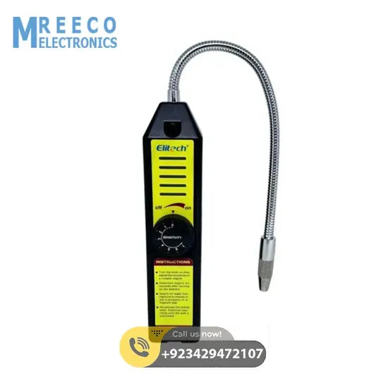 Elitech WJL-6000S Refrigerant Leak Detector HVAC Air Condition - Side View