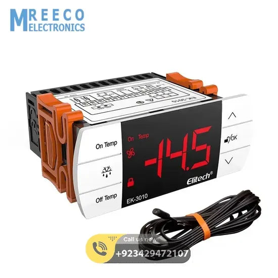 Temperature Controller EK-3010 220V Elitech in Pakistan - Front View