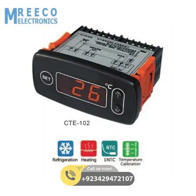 Elitech CTE-102 Digital Temperature Controller in Pakistan - Side View