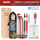 ANENG ST212 Digital DC/AC Clamp Meter Current 400A Amp Multimeter Large Color Screen - Front View