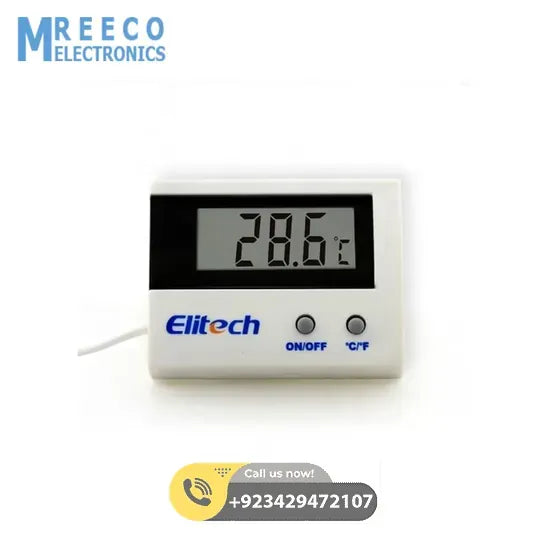Digital Thermometer ST-1A/ LCD Display Thermometer Elitech in Pakistan - Back View