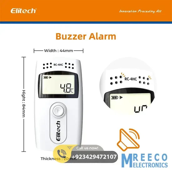RC-4HC Temperature and Humidity Data Logger Recorder Multi-Use Elitech in Pakistan - Back View