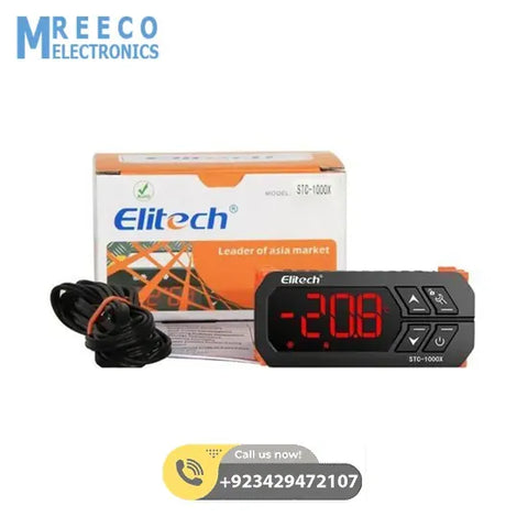 STC 1000X Upgrade Temperature Controller 220V Digital Thermostat Elitech in Pakistan - Front View