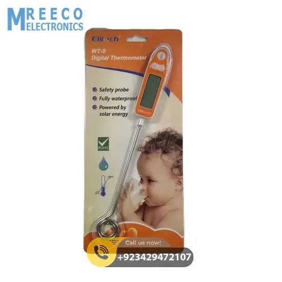 Elitech Digital Thermometer WT-9 in Pakistan - Front View