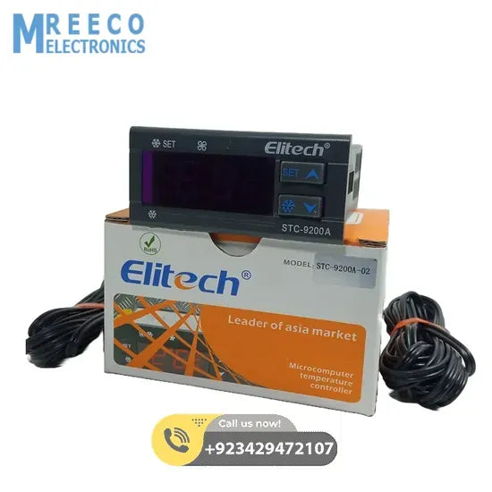 Elitech STC-9200 defrost temperature controller in Pakistan - Front View