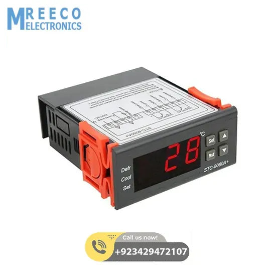 STC-8080A+ Digital Temperature Controller Elitech in Pakistan - Front View