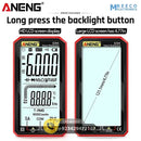 ANENG 620A Digital Smart Multimeter Transistor Testers 6000 Counts True RMS Auto Electrical Capacitance Meter Temp Resistance - Back View