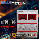 Titan TN 305D 220V DC Power Supply Precision Lab Variable 30V 5A Adjustable Regulator - Side View