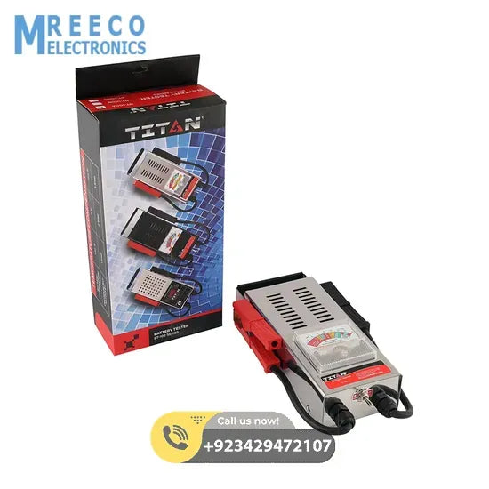 Titan BT 100A Battery Load Tester - Back View