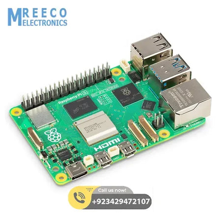 Raspberry Pi 5 In Pakistan 4GB - Front View