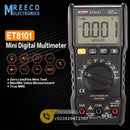 ET8101 True-RMS Digital Multimeter AC/DC Voltage Current Tester with Resistance Capacitance Diode NCV Measurement - Front View