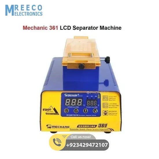 Mechanic 361 Rotatable LCD Touch Screen Preheat Separator For Phone Repair Heating Split Screen Station - Front View