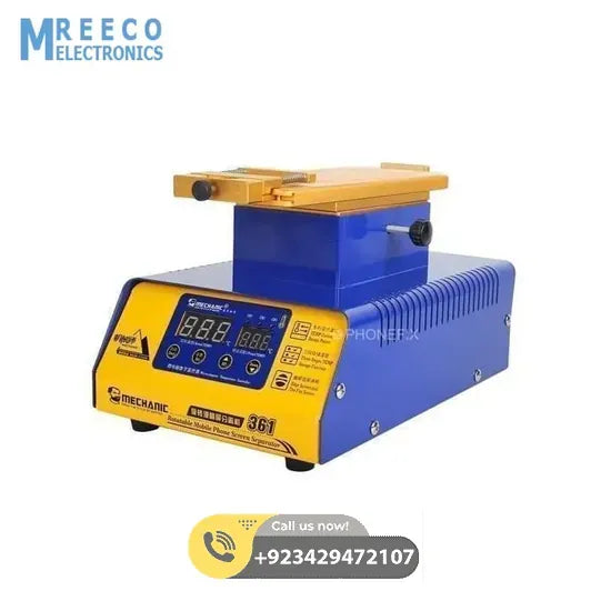 Mechanic 361 Rotatable LCD Touch Screen Preheat Separator For Phone Repair Heating Split Screen Station - Side View