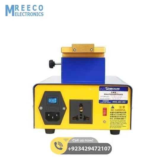 Mechanic 361 Rotatable LCD Touch Screen Preheat Separator For Phone Repair Heating Split Screen Station - Back View