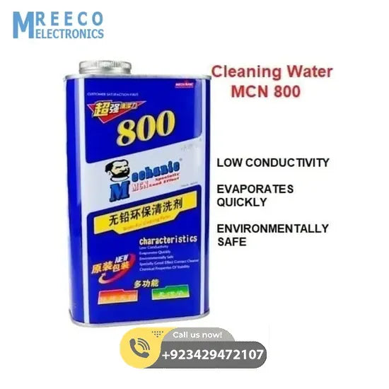 MECHANIC 800 Water Lead Free Circuit Board Cleaner Liquid For Cleaning Panels - Front View