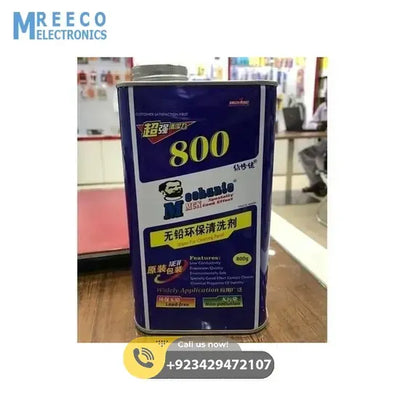 MECHANIC 800 Water Lead Free Circuit Board Cleaner Liquid For Cleaning Panels - Side View