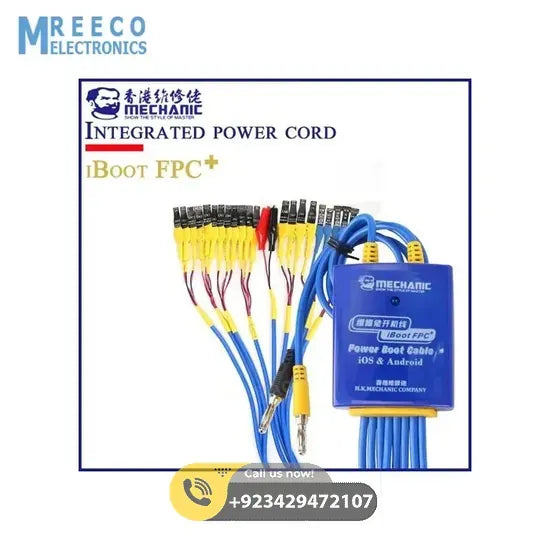 MECHANIC iBoot FPC+ for Android IOS Power Boot Control line Cell phone Test Power Supply Cable for iPhone Huawei Xiaomi Samsung - Front View