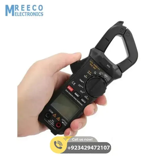 WinAPEX 8203 ET8203 600A AC/DC Digital Clamp Meter - Back View