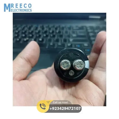 GREEN-CAP 2.7V 400F Super Capacitor - Side View