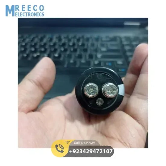 GREEN-CAP 2.7V 400F Super Capacitor - Side View