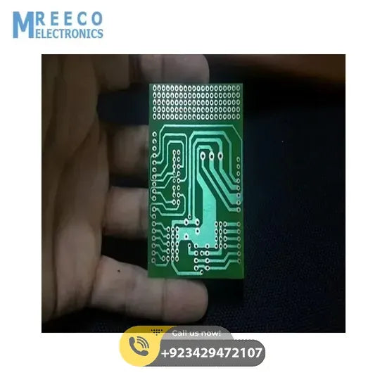 Unassembled Arduino P10 LED Dot Matrix Display Driver Shield - Back View