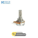 500k Variable Resistor Potentiometer Volume Type - Front View