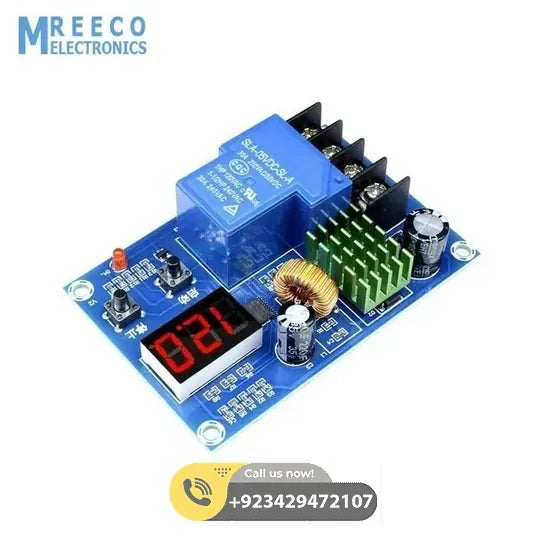 XH-M604 Battery Charger Control Module DC 6-60V Storage Lithium Battery Charging Control Switch Protection Board In Pakistan - Front View