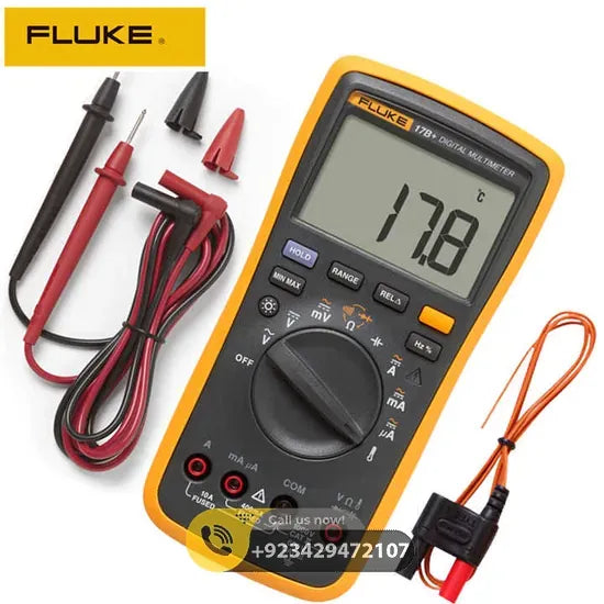 Fluke 17B MAX Digital Multimeter - Front View